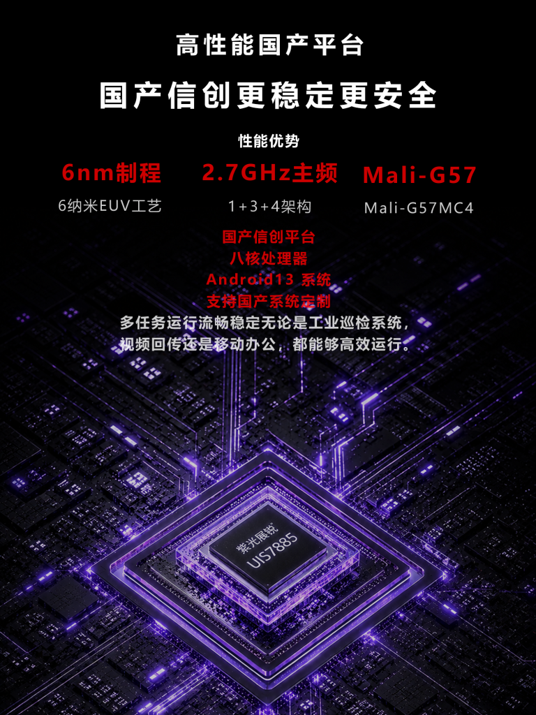 高性能国产信创平台
八核处理器
Andraid13 系统
支持国产系统定制